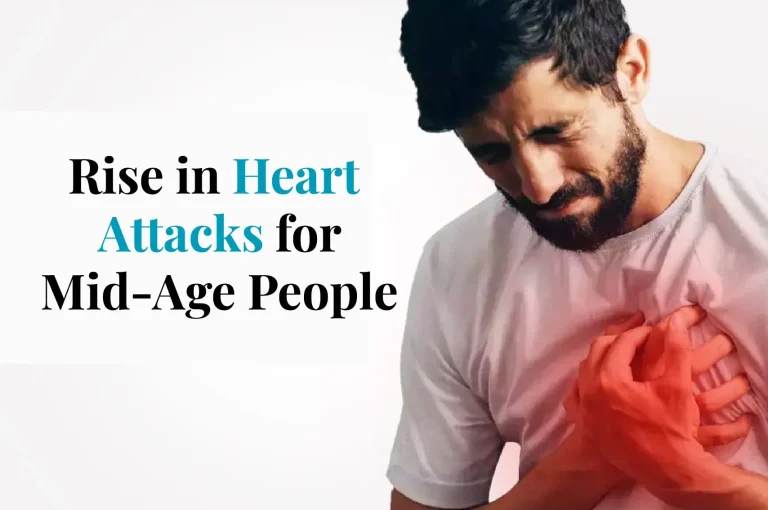 Rise in Heart Attacks for Mid-Age People