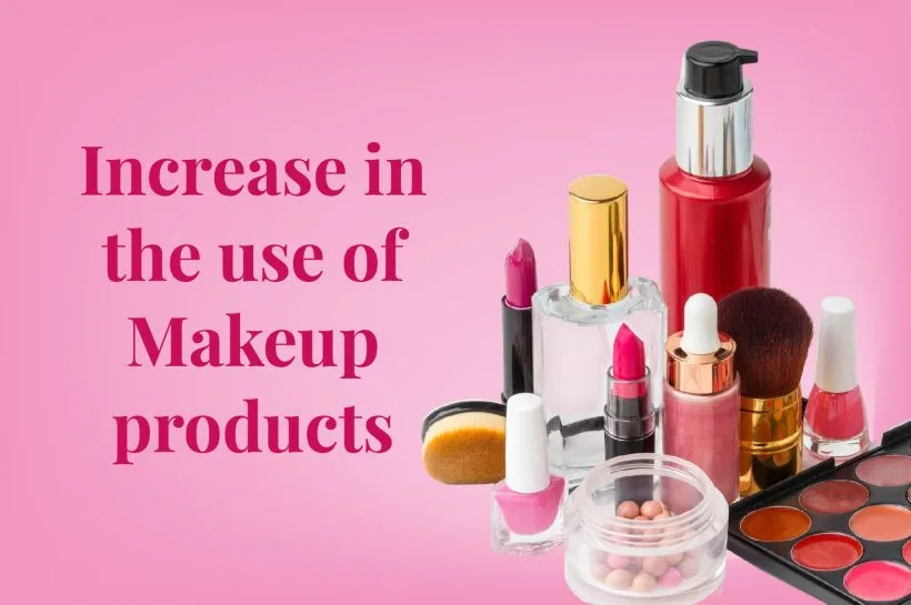Rising consumption of cosmetics